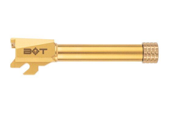 Backup Tactical Threaded Barrel for Sig P320 in Titanium Nitride